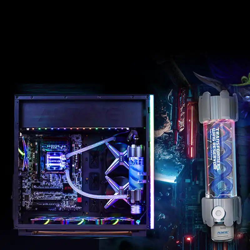 خنک کننده پردازنده آلسی مدل X240-DIY-G Soft Tube