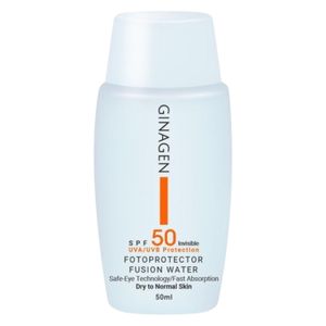کرم ضدآفتاب بیرنگ ژیناژن مدل SPF50، مناسب پوستهای معمولی و خشک، حجم 50 میلیلیتر