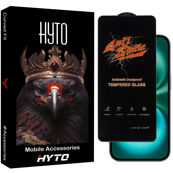 محافظ صفحه نمایش هیتو مدل Antistatic Touch مناسب برای گوشی موبایل اپل iphone 16 / 16 pro