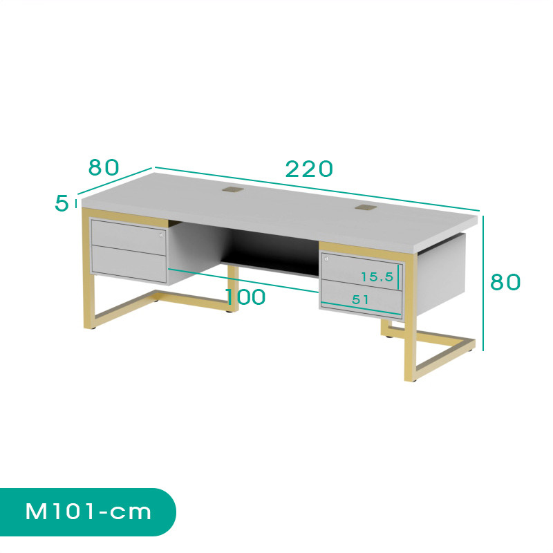 میز مدیریت اسمردیس مدل M101 - MDF
