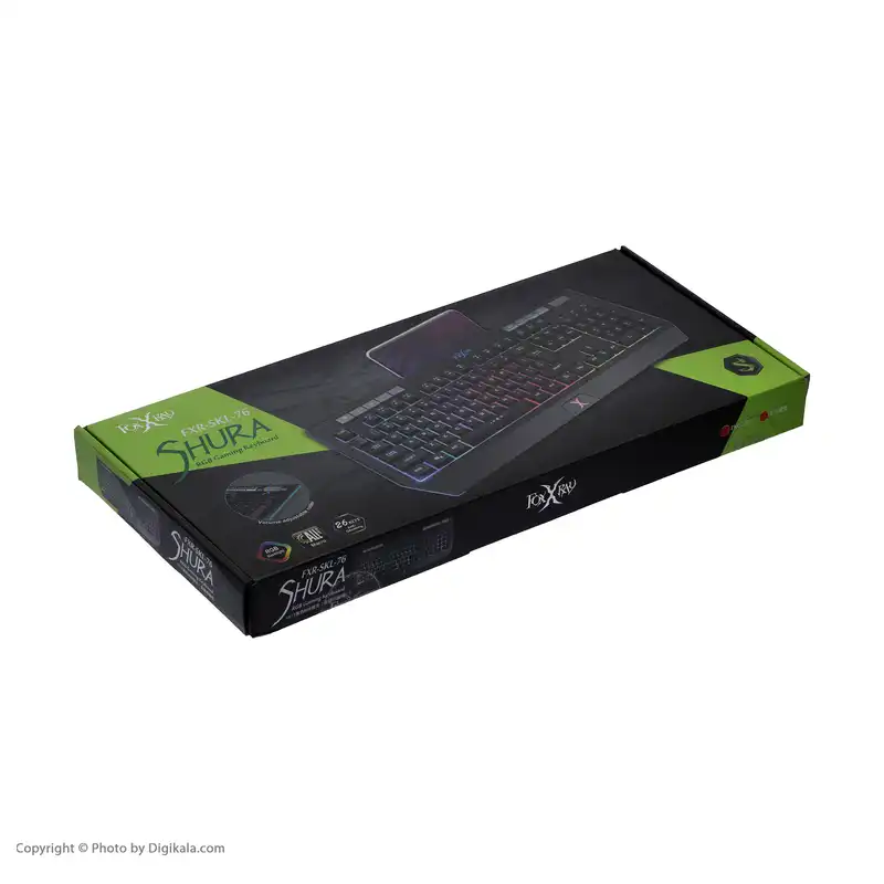 کیبورد مخصوص بازی فاکس ری مدل FXR-SKL-76