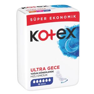 نقد و بررسی نوار بهداشتی کوتکس مدل Ultra Gece بسته 18 عددی توسط خریداران