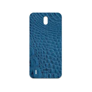 MAHOOT Blue-Crocodile-Leather Cover Sticker for Nokia C1