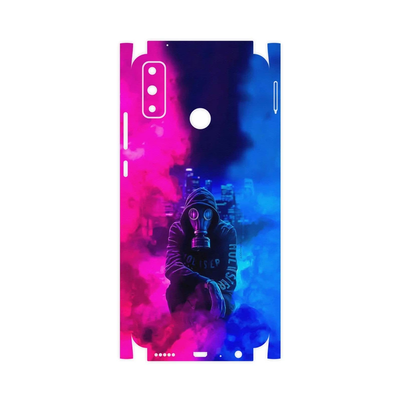 برچسب پوششی ماهوت مدل Smoke Rainbow Digital Art 2-FullSkin مناسب برای گوشی موبایل هوآوی Y8s