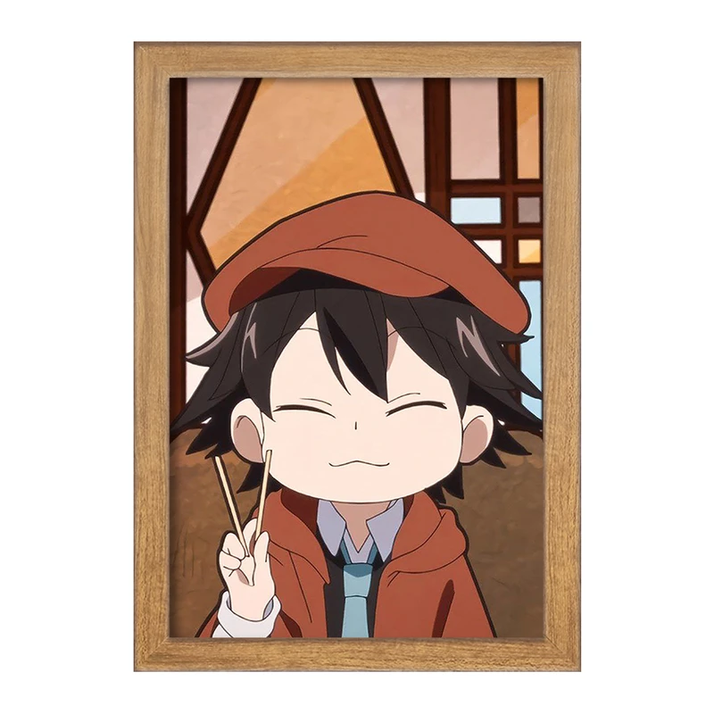 تابلو خندالو مدل رامپو سان انیمه سگ های ولگرد بانگو  کد 15638