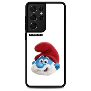 AKAM AMC-WSGS21U-SMURFS-13 Cover For Samsung Galaxy S21 Ultra