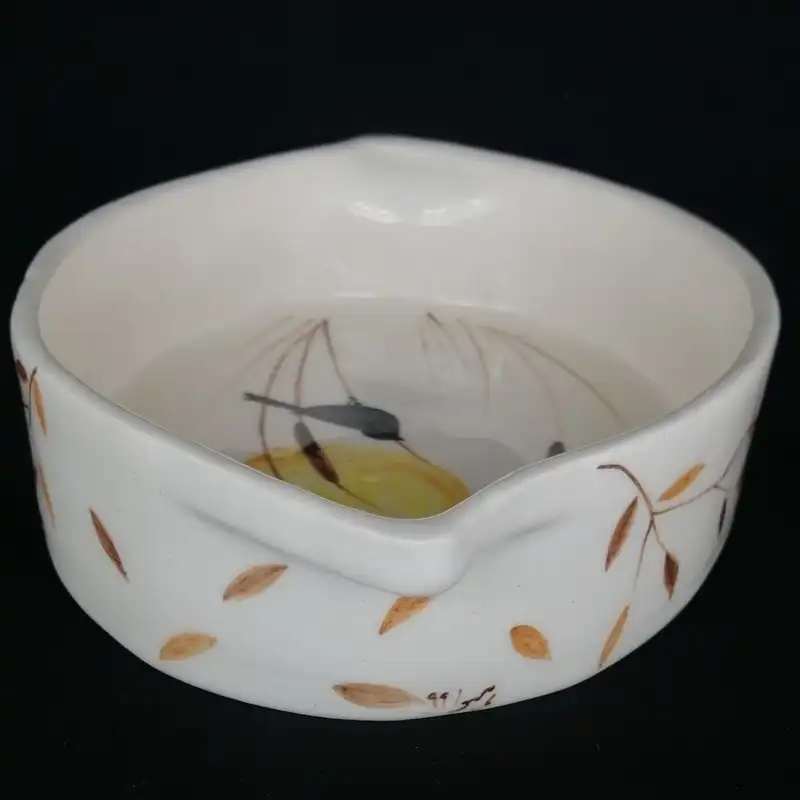 شکلات خوری سرامیکی هیوا طرح بته جقه مدل چکاوک کد 11025703