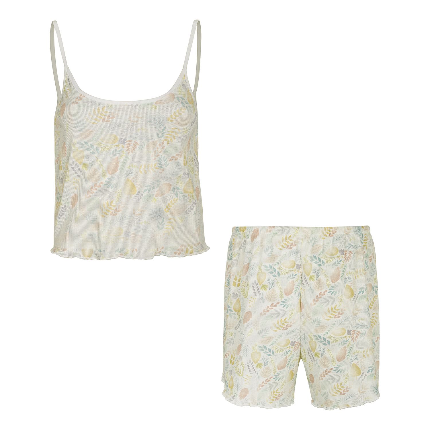 ست تاپ و شلوارک زنانه ناتوسا مدل NT816-2 -  - 1