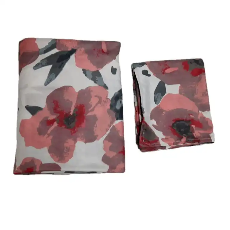 پارچه ملحفه طرح گل آبرنگی
