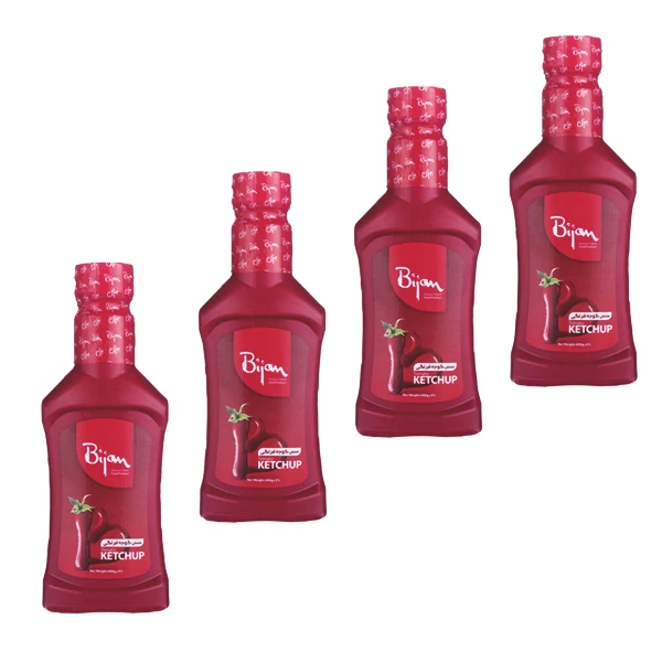 سس گوجه فرنگی بیژن - 400 گرم بسته 4 عددی