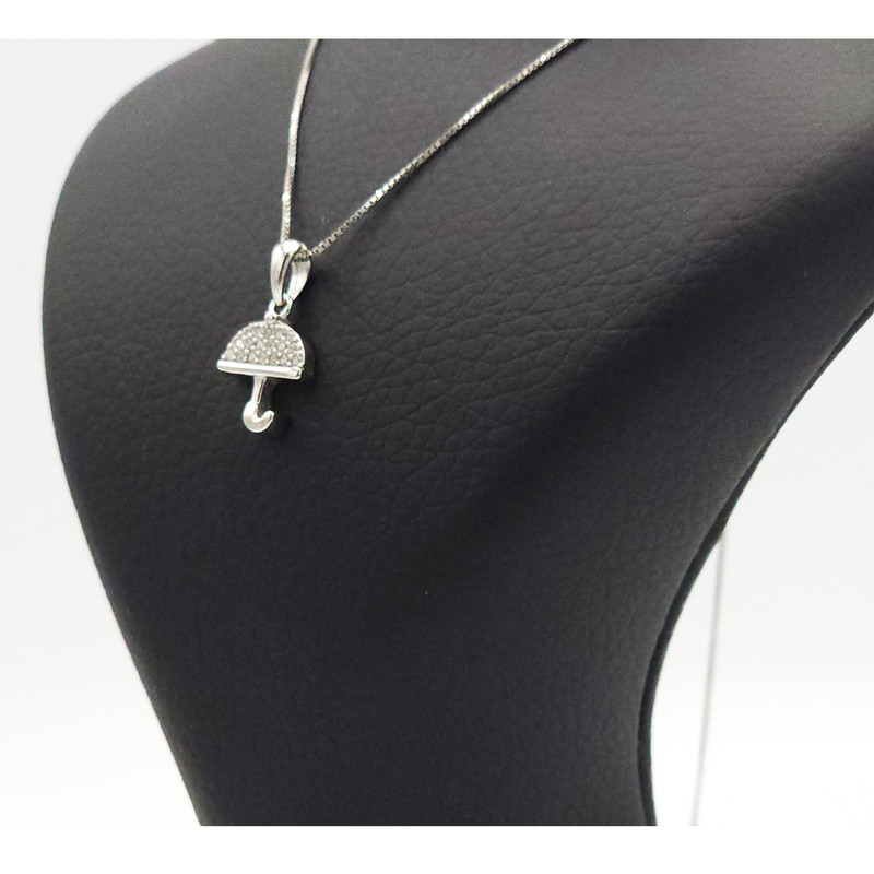 نیم ست نقره زنانه مدل چتر کد 30111