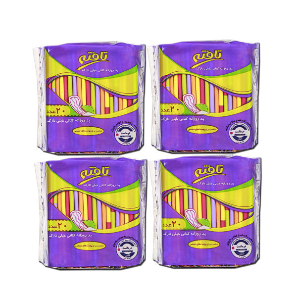 پد بهداشتی تافته مدل UltraThin مجموعه 4 عددی