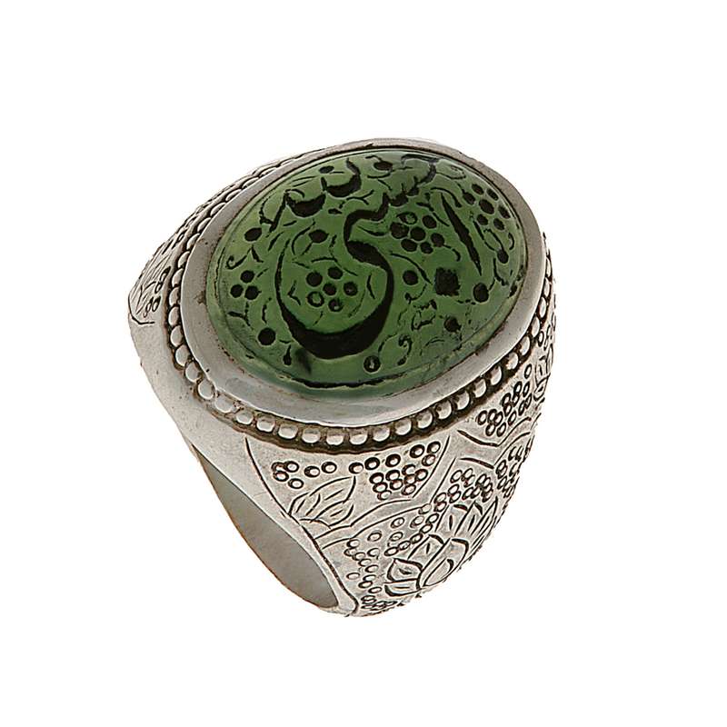 انگشتر نقره مردانه مدل 141427