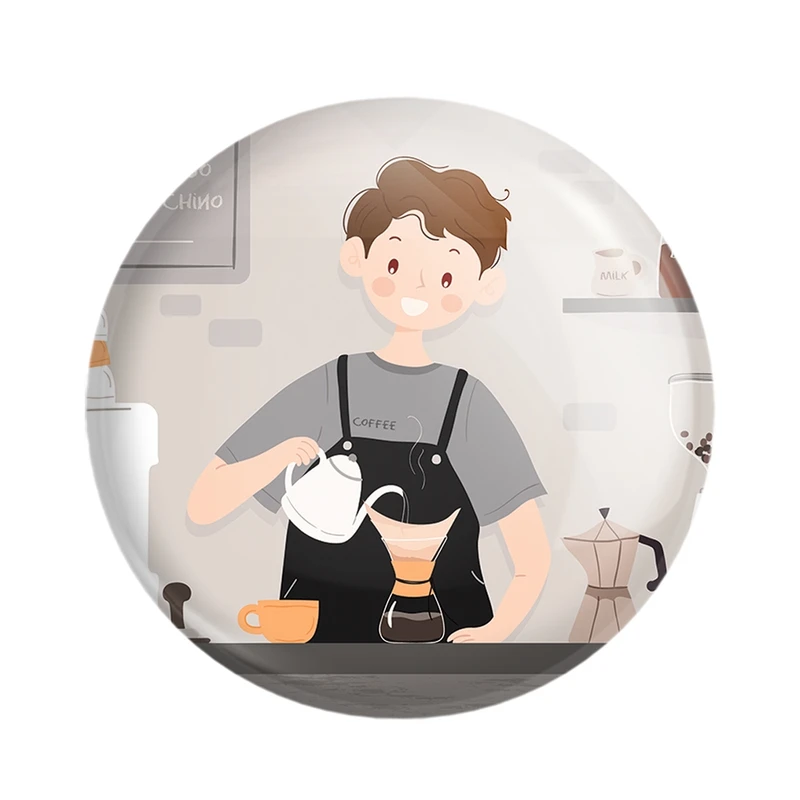 پیکسل خندالو مدل باریستا کافه چی کد 28135