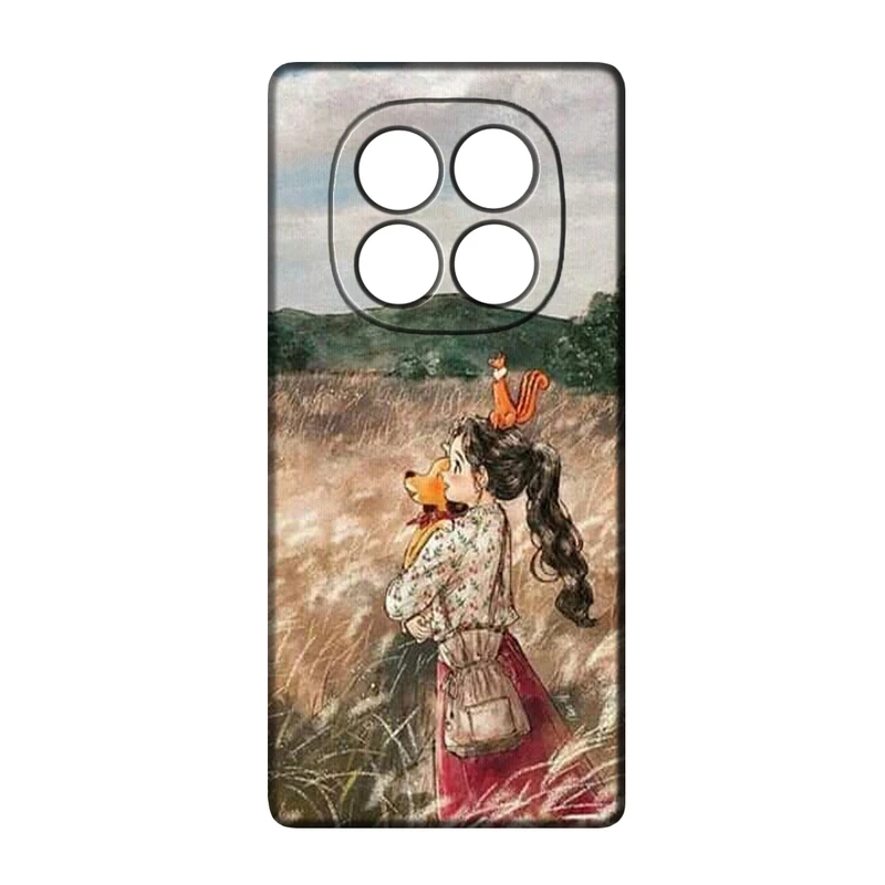 کاور طرح دخترانه کد 228 مناسب برای گوشی موبایل شیائومی Redmi Note 14 Pro Plus