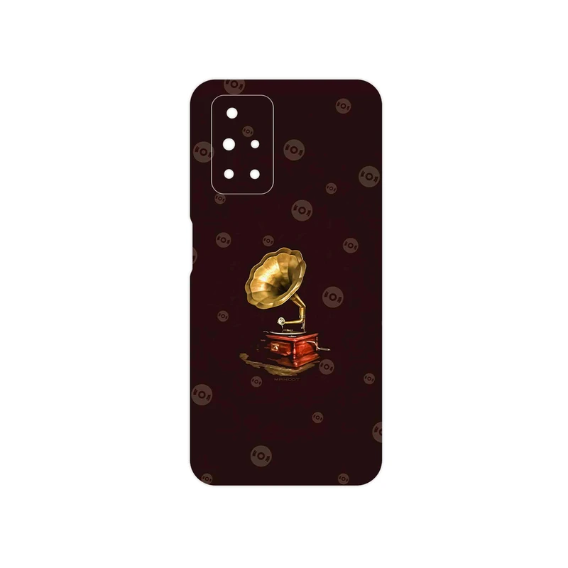 برچسب پوششی ماهوت مدل Gramophone Nostalgia مناسب برای گوشی موبایل شیائومی Redmi 10