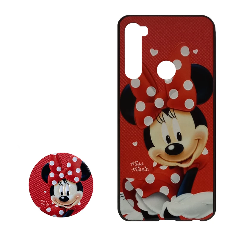 کاور مدل MRM4-66 مناسب برای گوشی موبایل شیائومی Redmi Note 8 به همراه پاپ سوکت