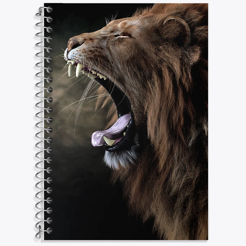 دفتر لغت 50 برگ خندالو طرح شیر کد F1288