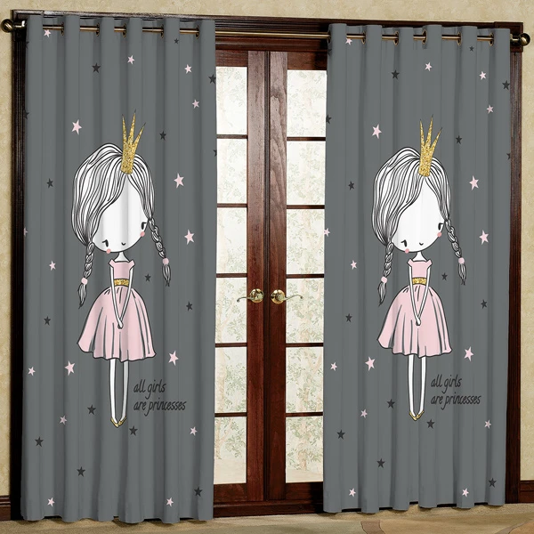 پرده مدل مخمل پانچی کد 6614 سایز 280x140 سانتی متر