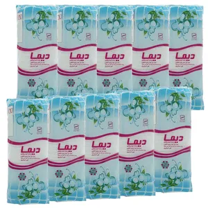 پنبه هیدروفیل دیما مدل 10s وزن 100 گرم مجموعه 10 عددی