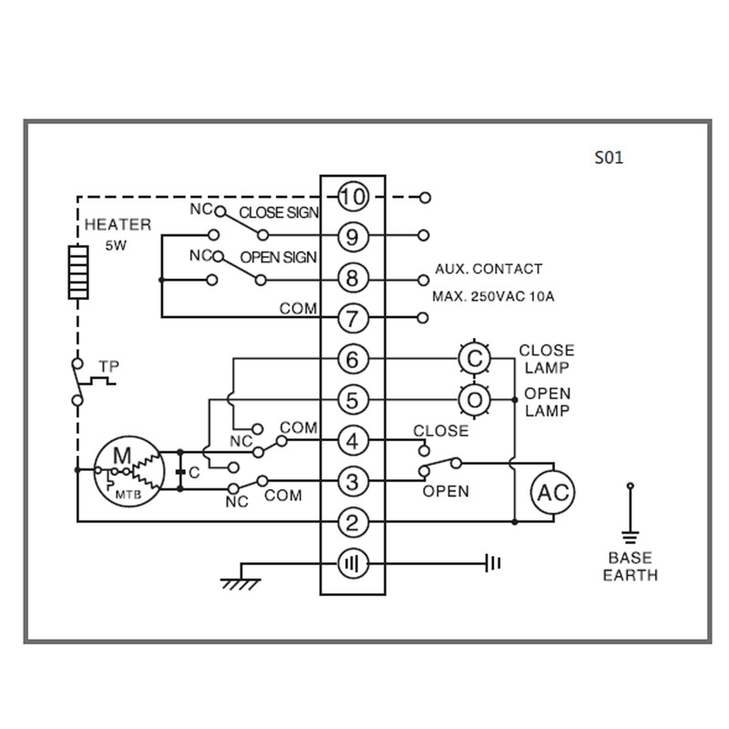 اکچویتور برقی آئوموتو مدل 1000 نیوتون متر