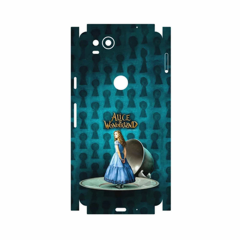 برچسب پوششی ماهوت مدل Alice in Wonderland-FullSkin مناسب برای گوشی موبایل گوگل Pixel 2