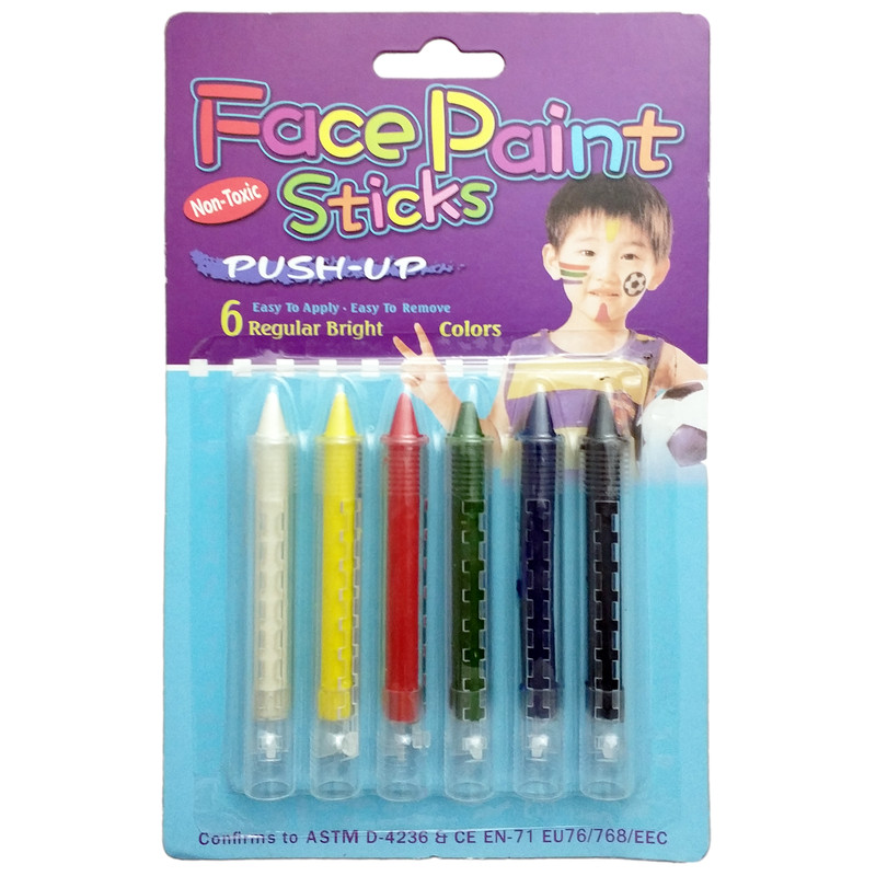 رنگ گریم 6 رنگ هوابا کد HB600A