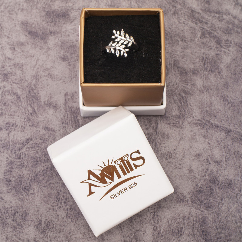 انگشتر نقره زنانه آمیتیس مدل -R152