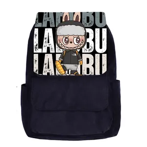 کوله پشتی مدرسه مدل عروسک لبوبو کد K030