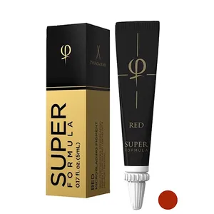 رنگ تتو فیبروز مدل super حجم 5 میلی لیتر رنگ قرمز