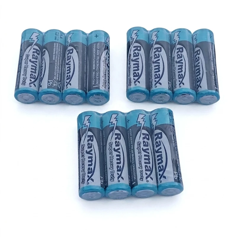 باتری قلمی رایمکس مدل Super Heavy Duty بسته 12 عددی