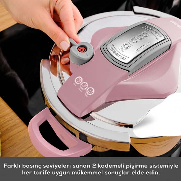 زودپز دوقلو کاراجا مدل Perfect گنجایش 4 و 6 لیتری