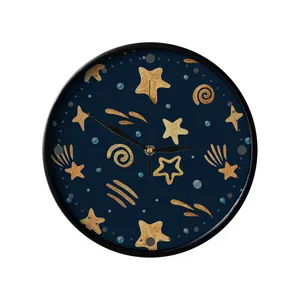 ساعت دیواری مدوپد طرح ستاره‌ها مدل mod00178