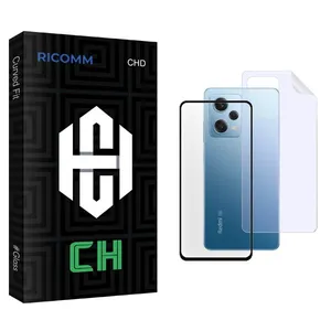 Ricomm CH Screen Protector For Xiaomi  Redmi Note 12 Pro Plus With Back Protector