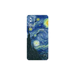 MAHOOT The Starry Night of van Gogh Cover Sticker for Huawei Y7a