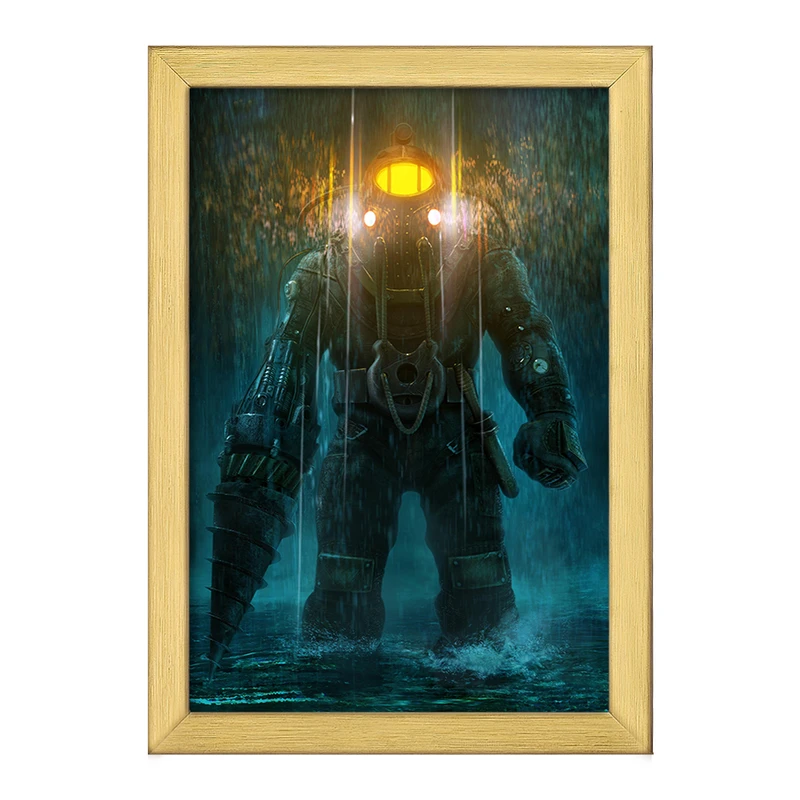 تابلو خندالو طرح بازی بایوشاک (Bioshock) کد 31350