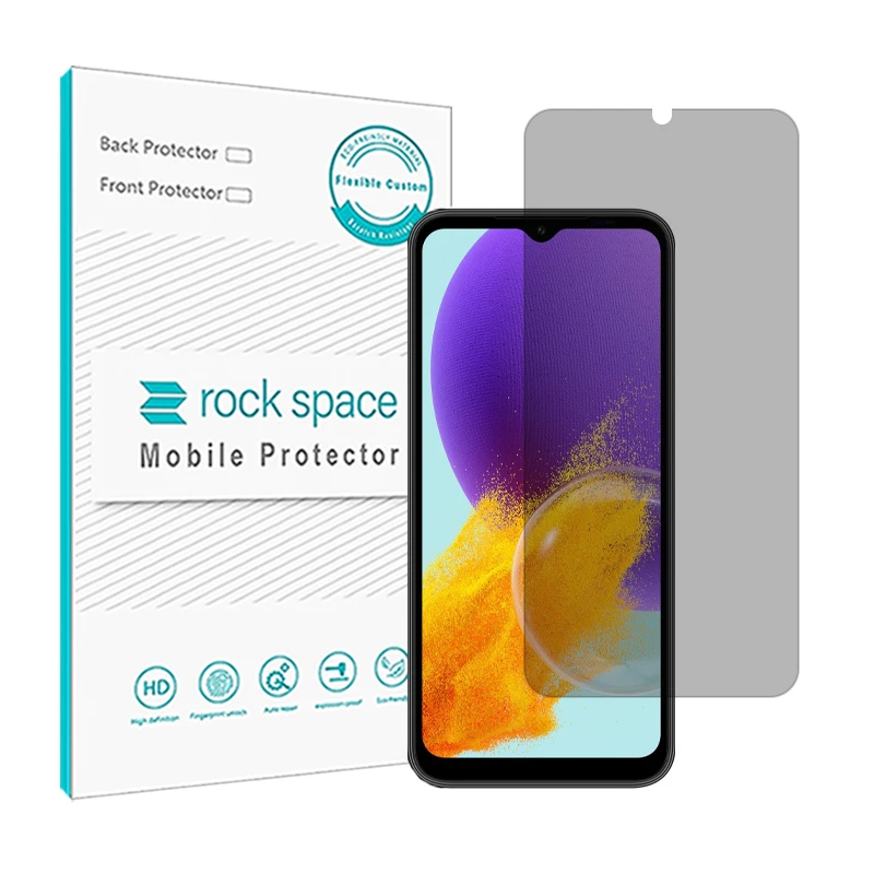 محافظ صفحه نمایش حریم شخصی راک اسپیس مدل HyPRV مناسب برای گوشی موبایل سامسونگ Galaxy M44