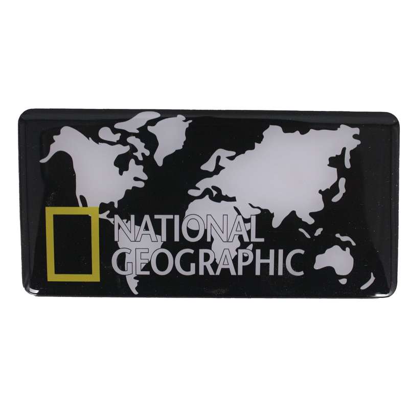 برچسب خودرو مدل ژله ای National Geographic