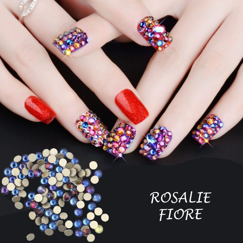 نگین ناخن رزالی فیوره مدل FR015 مجموعه 3 عددی