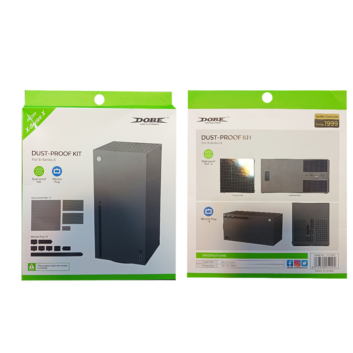 محافظ گرد و غبار کنسول Xbox Series X دابی مدل TYX-2607