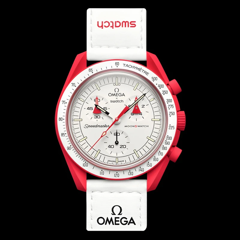 ساعت مچی عقربه‌ای کوارتز مدل سه موتور فعال کرنوگراف بند چسبی کد ۲