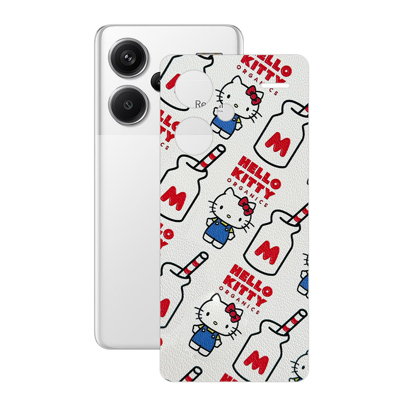 برچسب پوششی ریمکس مدل Leth طرح هلو کیتی مناسب برای گوشی موبایل شیائومی Redmi Note 13 Pro Plus