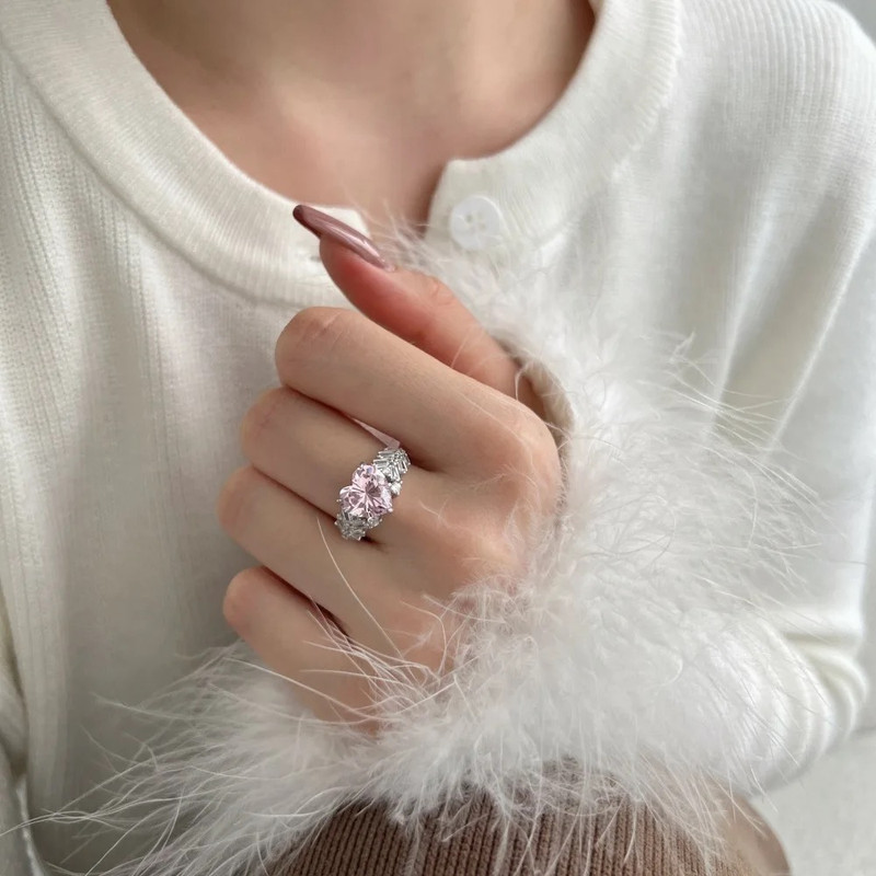 انگشتر دخترانه مدل Heart-L