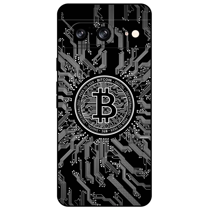کاور مگافون طرح بیت کوین مدل 7737 مناسب برای گوشی موبایل گوگل Pixel 8   