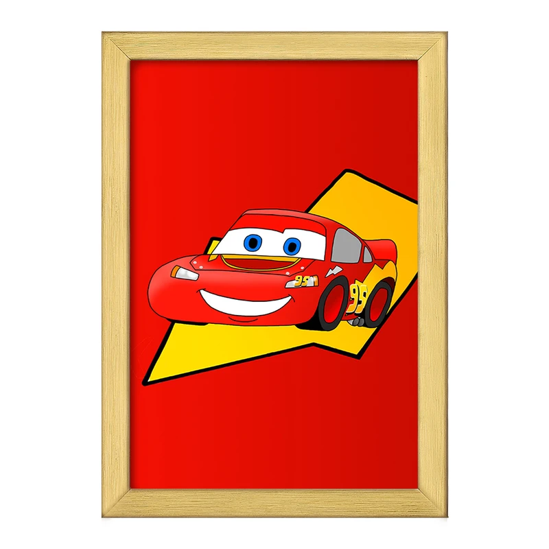 تابلو خندالو طرح ماشین ها (Cars) کد 36531