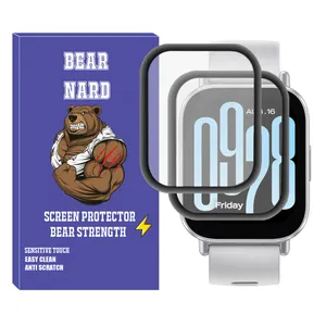 محافظ صفحه نمایش برنارد مدل Pmma-BR مناسب برای ساعت هوشمند شیائومی Redmi Watch 5 Lite بسته دو عددی
