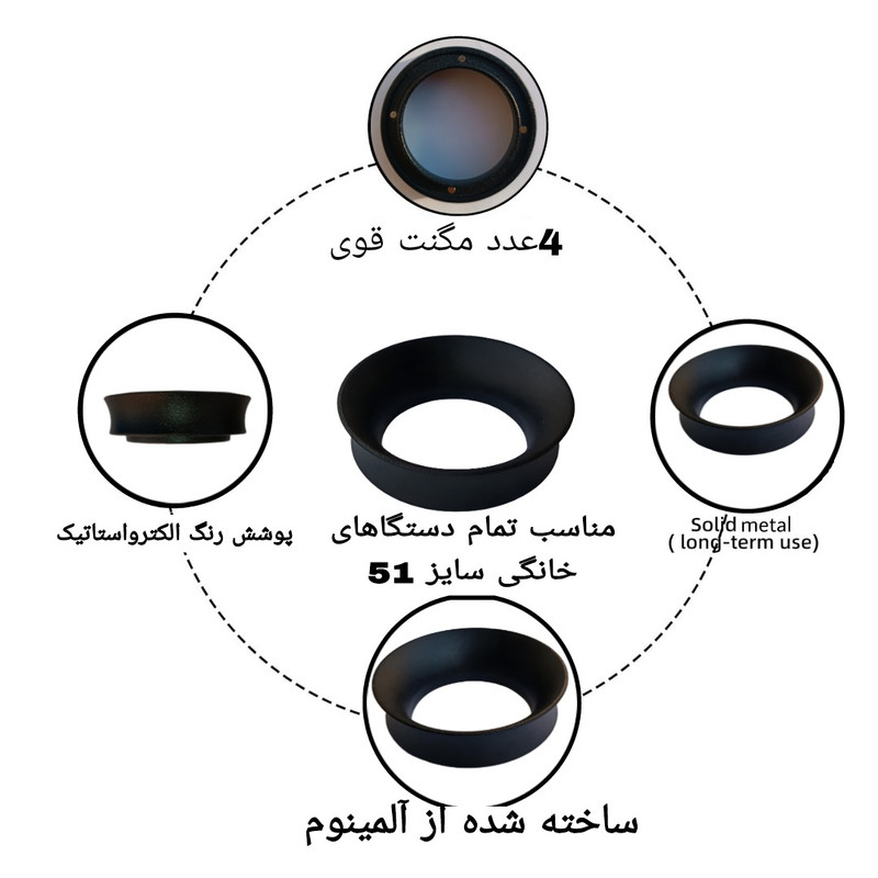 نیدل و فانل اسپرسوساز مدل WDT