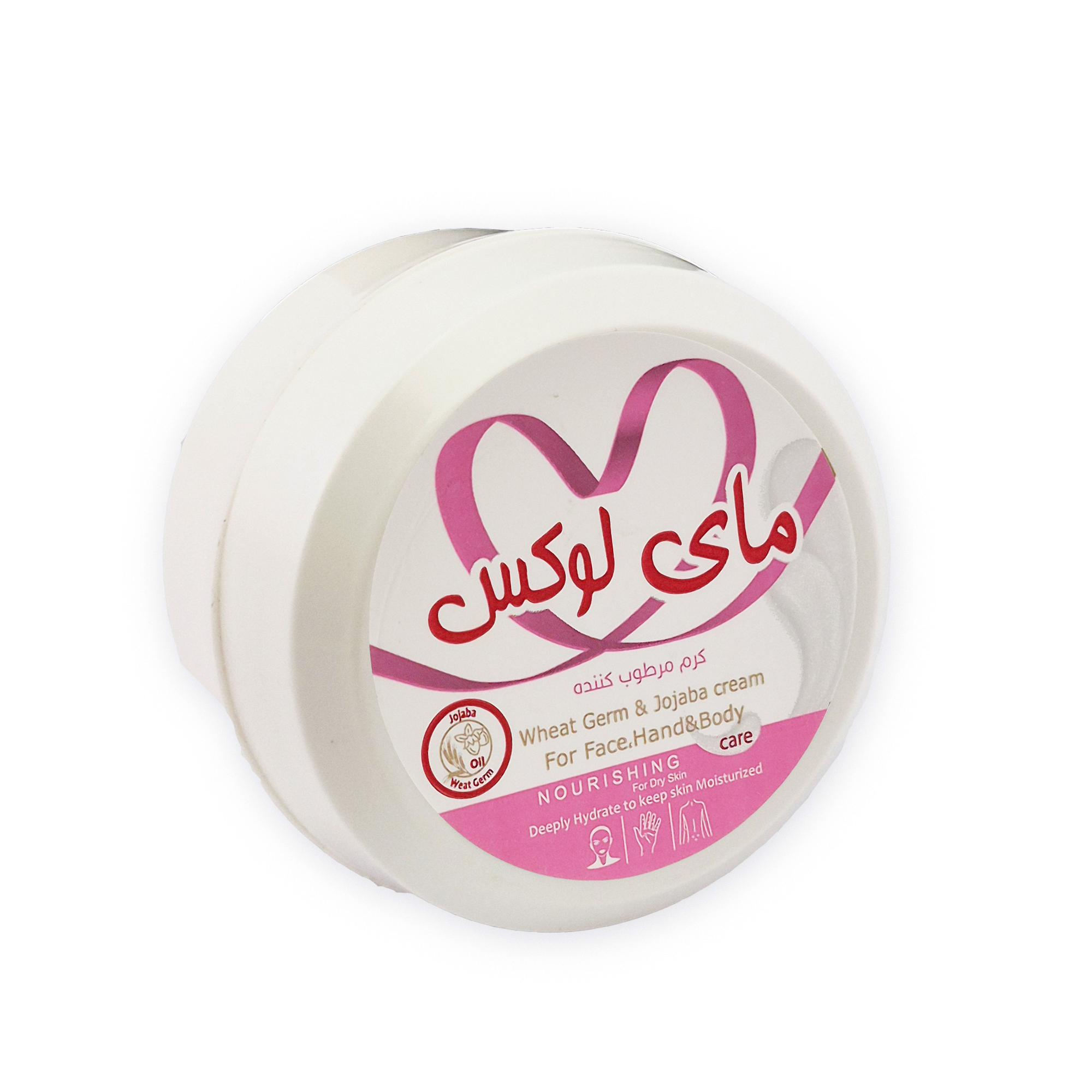 کرم مرطوب کننده دست و صورت و بدن مای لوکس مدل cr5 مناسب برای انواع پوست حجم 100 میلیلیتر