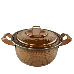 قابلمه مسی مدل استوانه