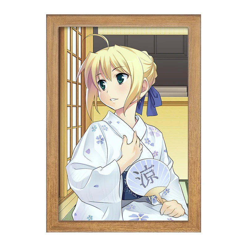 تابلو خندالو مدل التر انیمه فیت استی نایت Fate Stay Night  کد 22802